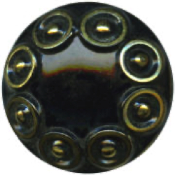 22-1.3.1  Geometric designs - Circle - black glass